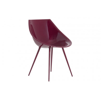 Driade Lagò Chair - Burgundy
