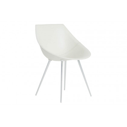 Driade Lagò Chair - White/Aluminum