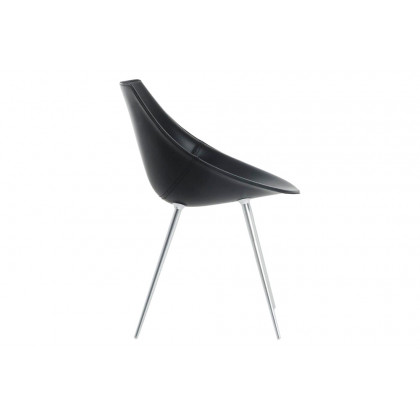 Driade Lagò Chair - Black/Aluminum