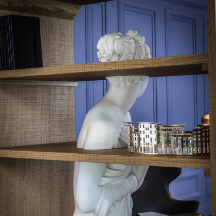 Driade - Venus Bookcase in White/Natural
