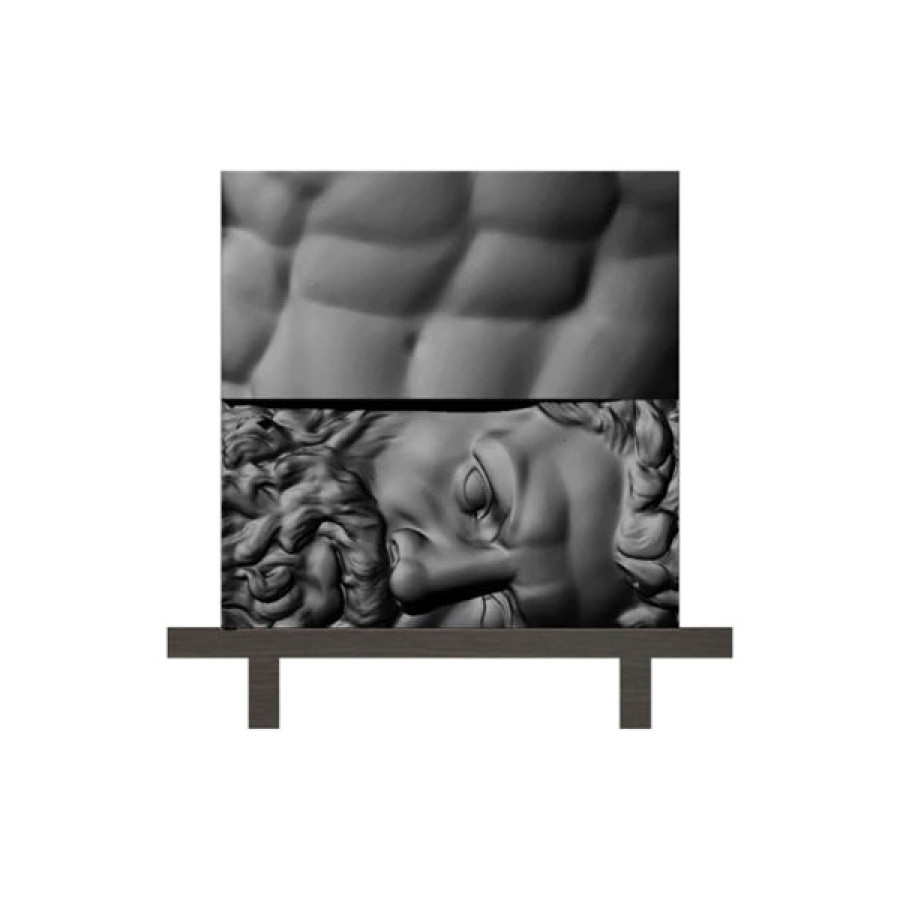 Driade Ercole E Afrodite-Comp.8 Combinable Box with Base - Black/Gray