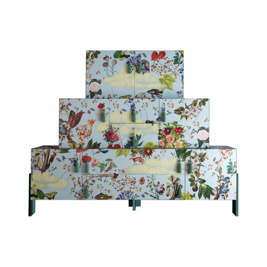 Driade - Ziqqurat Striped Cabinet