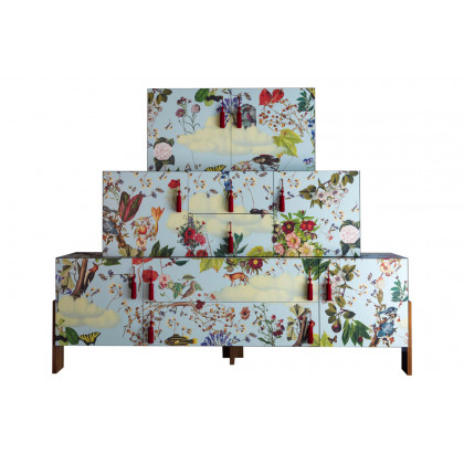 Driade - Ziqqurat Striped Cabinet