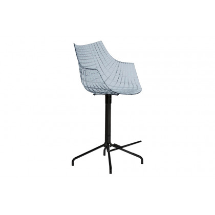 Driade Meridiana 42" Office Chair - Gray/Black