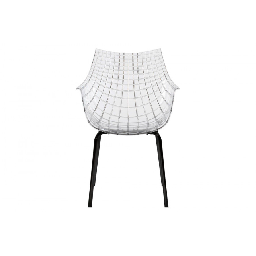 Driade Meridiana Dining Chair - Transparent/Black