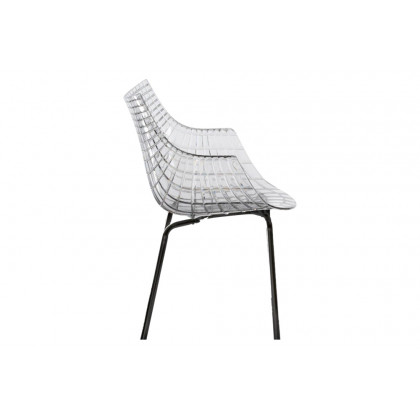 Driade Meridiana Dining Chair - Transparent/Black