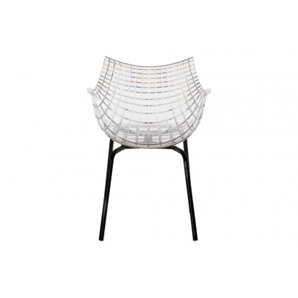 Driade Meridiana Dining Chair - Transparent/Black