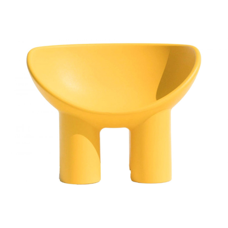 Driade Roly Poly Solid Armchair - Ochre Yellow