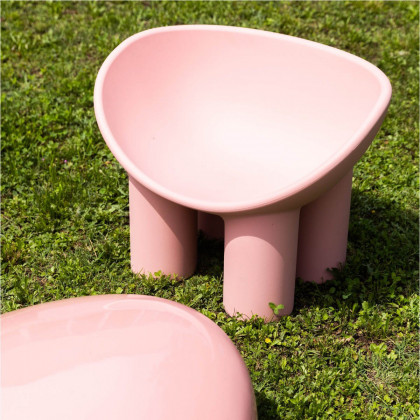 Driade Roly Poly Solid Armchair - Flesh