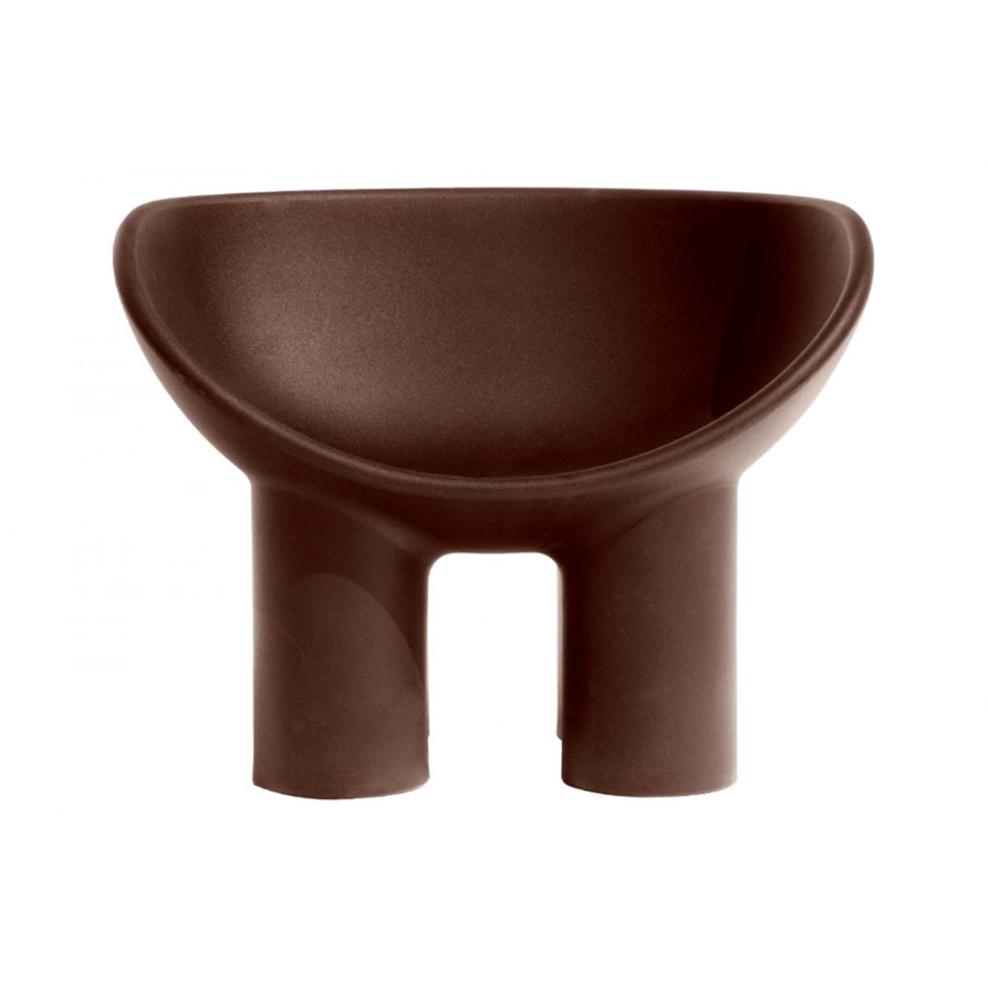 Driade Roly Poly Solid Armchair - Peat