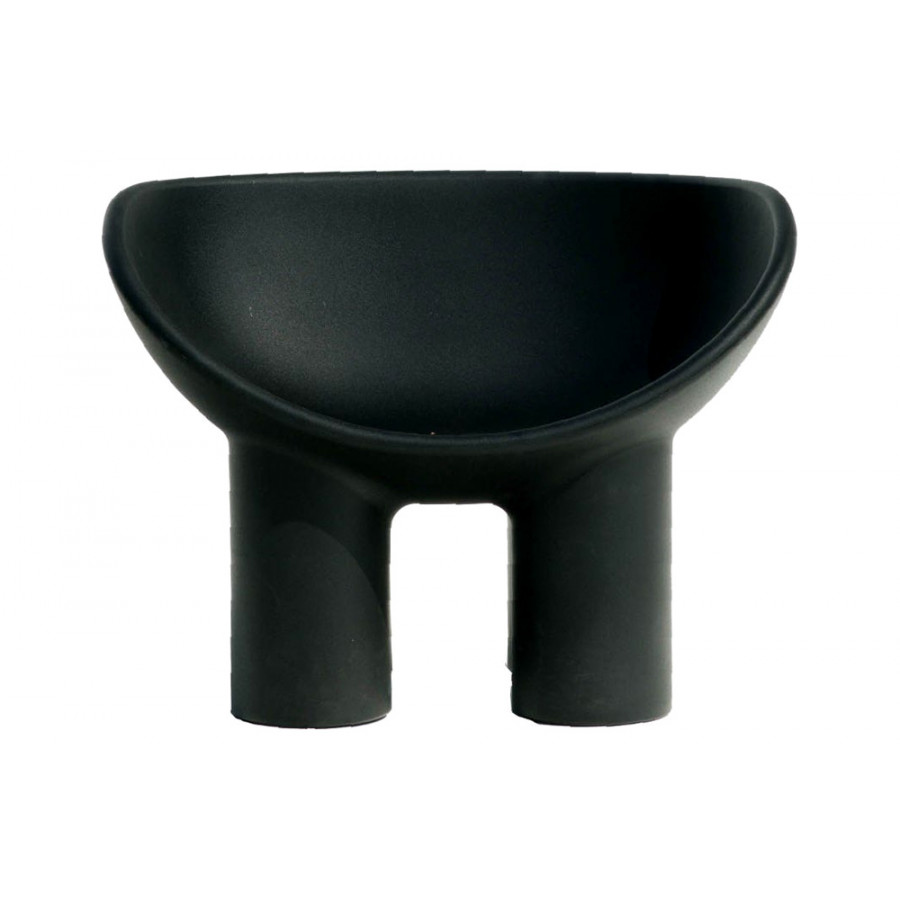 Driade Roly Poly Solid Armchair - Charcoal
