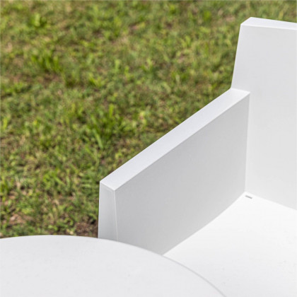 Driade Toy Solid Armchair - White
