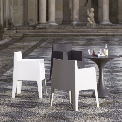 Driade Toy Solid Armchair - White