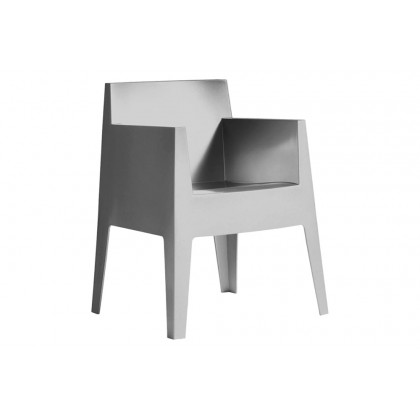 Driade Toy Solid Armchair - Light Gray