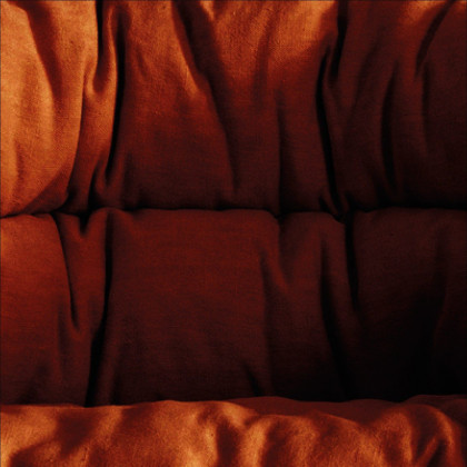 Driade Cushion Roly Poly Solid Armchair - Orange