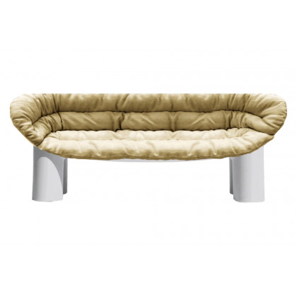 Driade Cushion Roly Poly Stationary Sofa - Light Brown