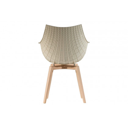 Driade Meridiana Dining Chair - White/Natural