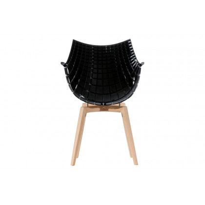 Driade Meridiana Dining Chair - Black/Natural