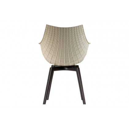 Driade Meridiana Dining Chair - White/Charcoal