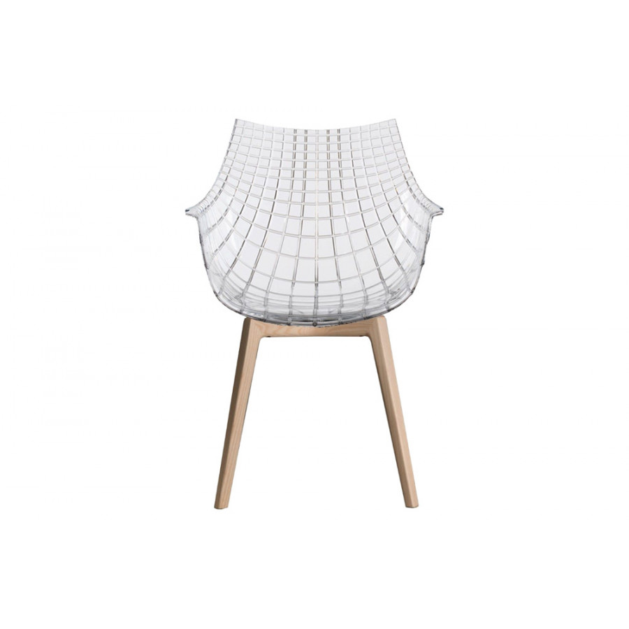 Driade Meridiana Dining Chair - Transparent/Natural