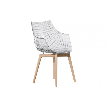 Driade Meridiana Dining Chair - Transparent/Natural