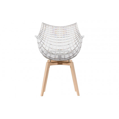 Driade Meridiana Dining Chair - Transparent/Natural