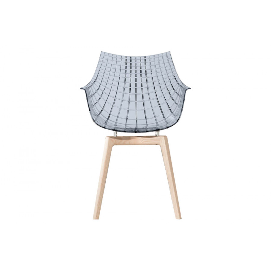 Driade Meridiana Dining Chair - Smoky/Natural