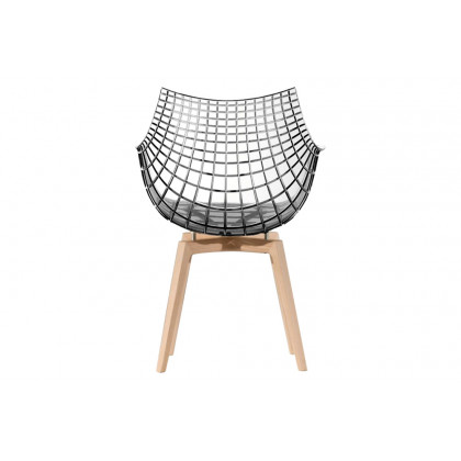 Driade Meridiana Dining Chair - Smoky/Natural