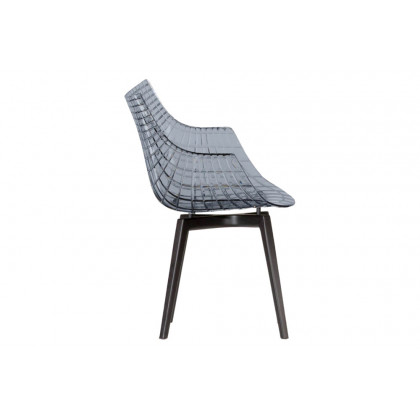 Driade Meridiana Dining Chair - Smoky/Charcoal