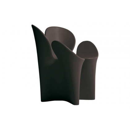 Driade Clover Solid Armchair - Anthracite