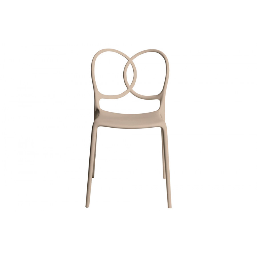 Driade Sissi Armless Dining Chair - Pink