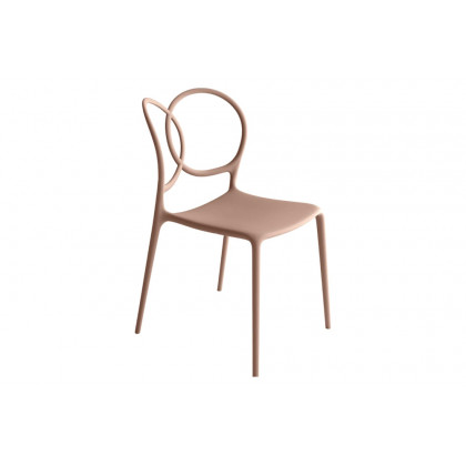 Driade Sissi Armless Dining Chair - Pink