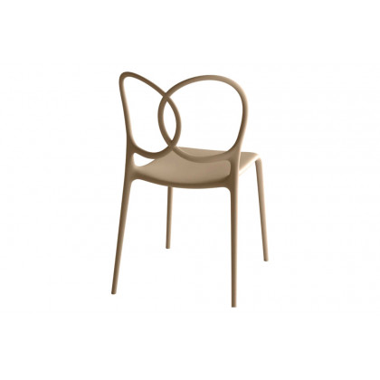 Driade Sissi Armless Dining Chair - Pink