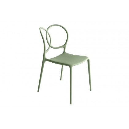 Driade Sissi Armless Dining Chair - Green