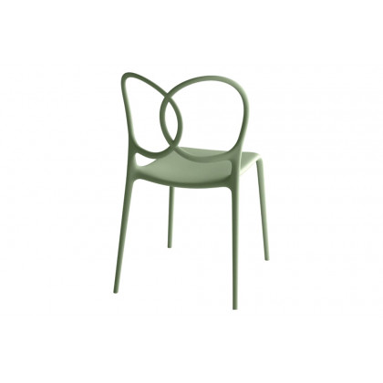 Driade Sissi Armless Dining Chair - Green