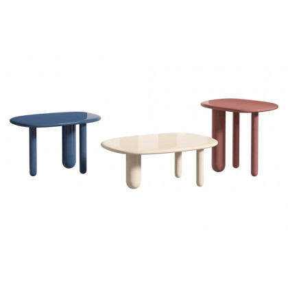 Driade Tottori Low Coffee Table with 3 Legs - Brown