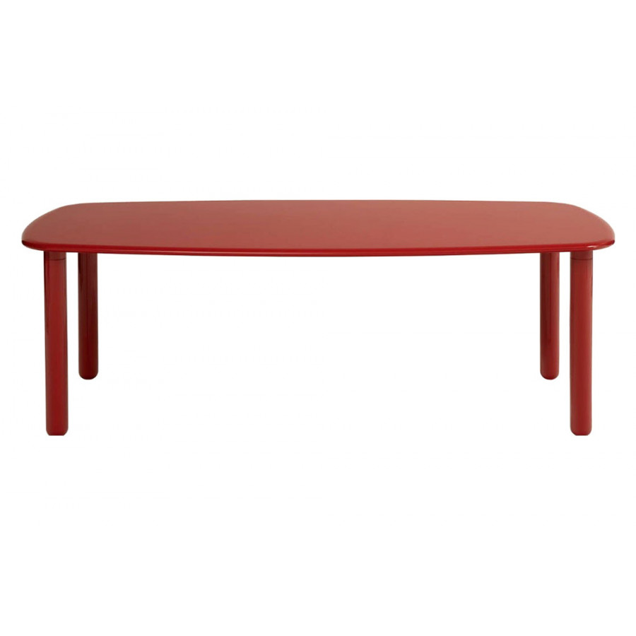 Driade Tottori Large Dining Table - Ruby Red