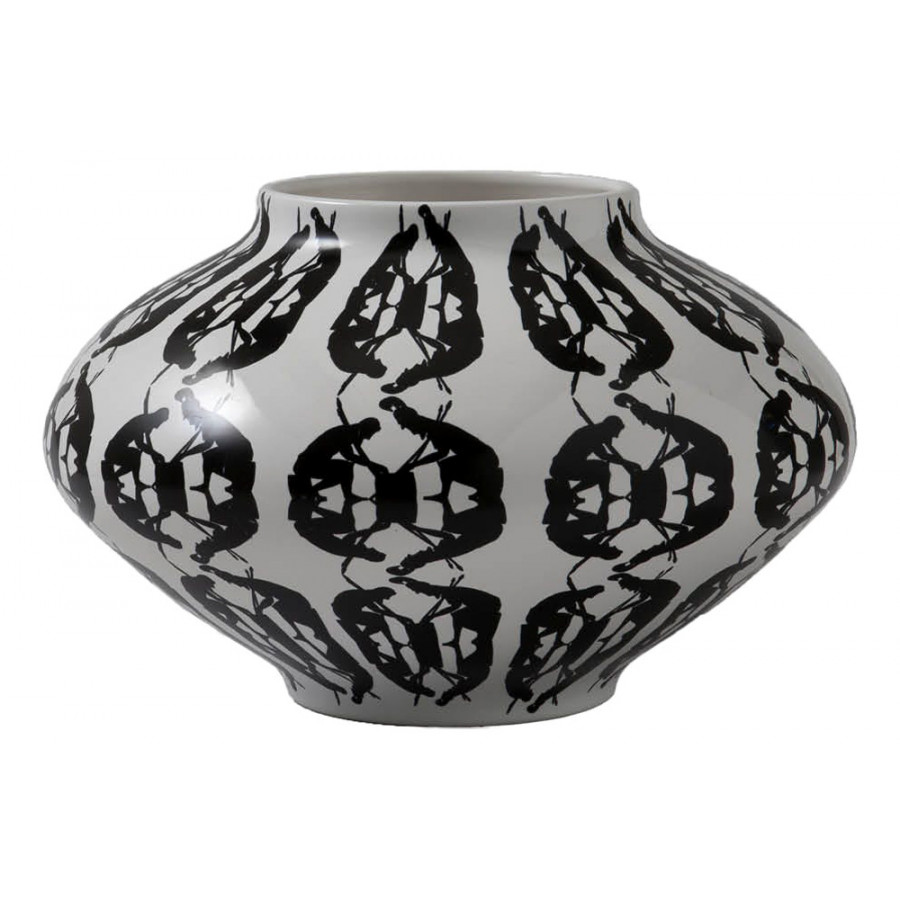 Driade Greeky Vase - White/Black