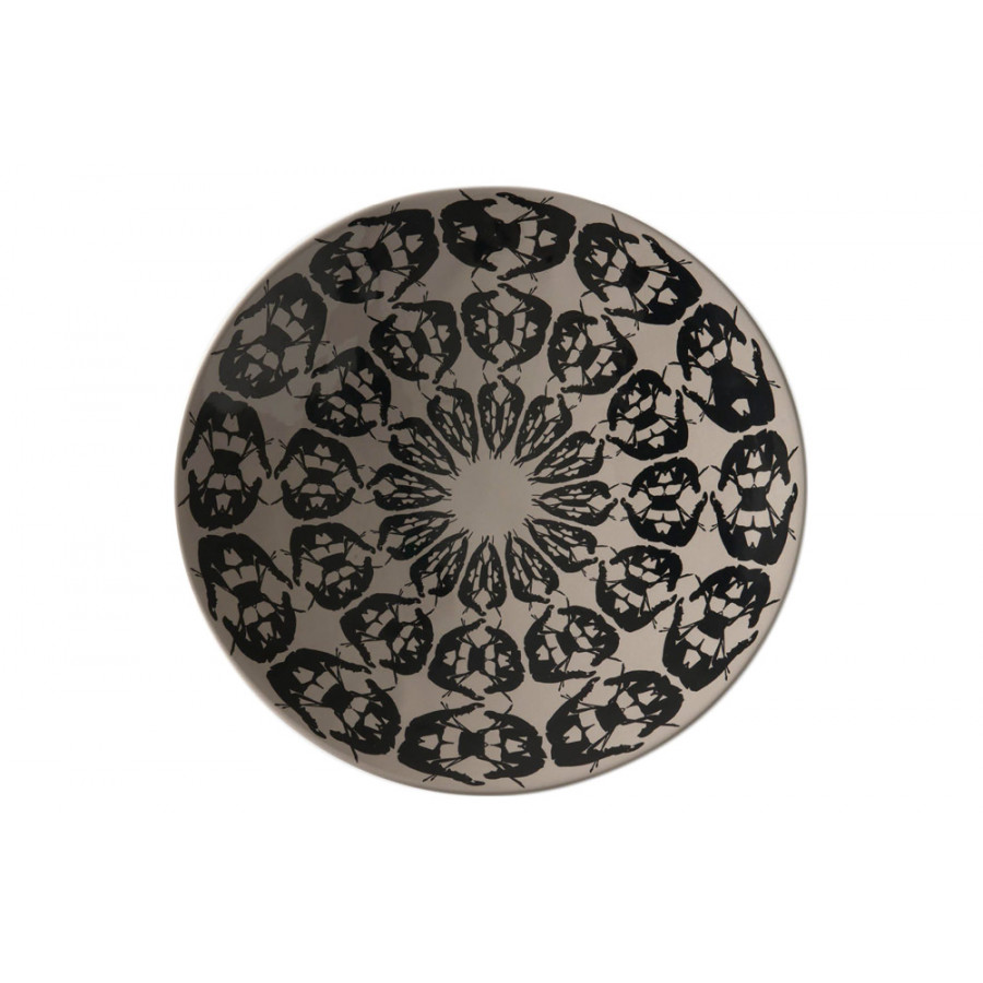 Driade Greeky Plate - Sand/Black