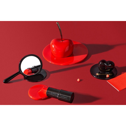 Driade - Cherry Me Up Tray in Red/Gold