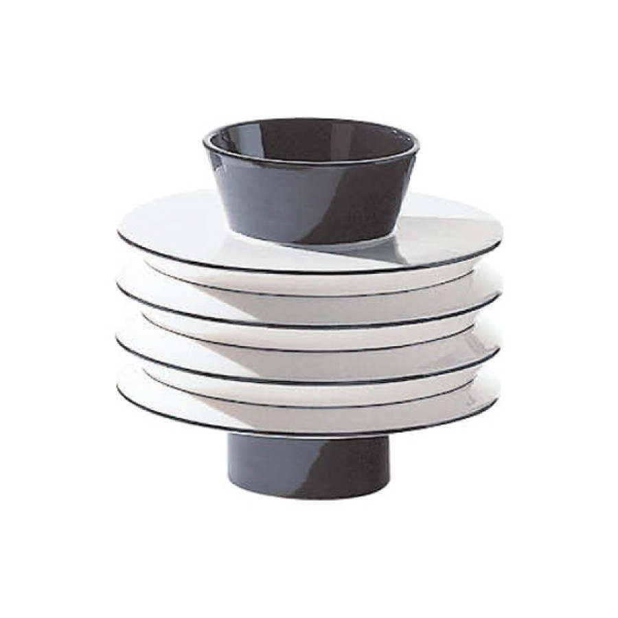 Driade - Reinach Vase in White/Black
