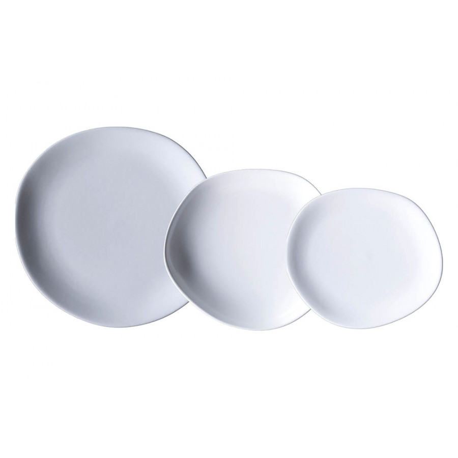 Driade Mediterraneo Table Plate Set - Bianco