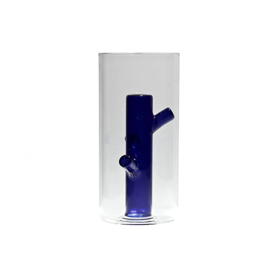 Driade - Root Vase in Transparent/Blue