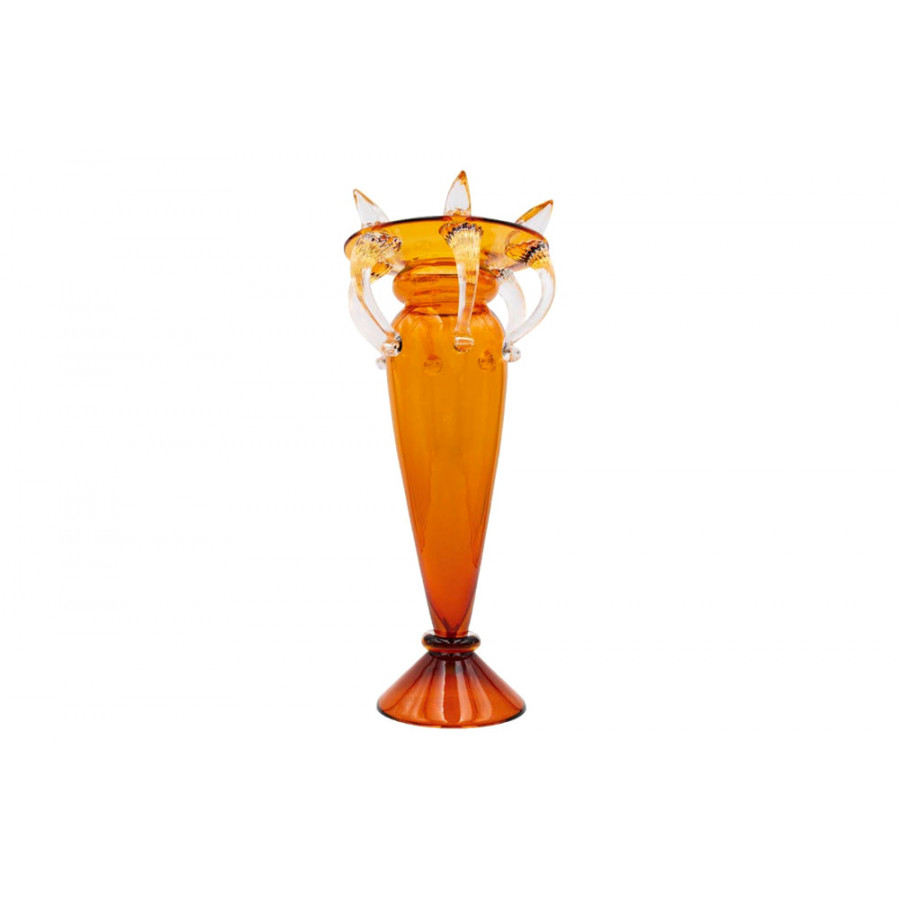Driade - Florian Ii Vase in Transparent/Red