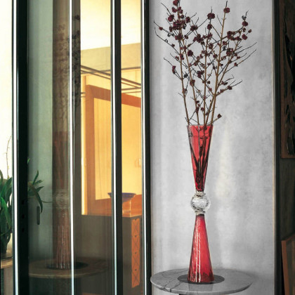 Driade - Perigot Vase in Transparent/Red