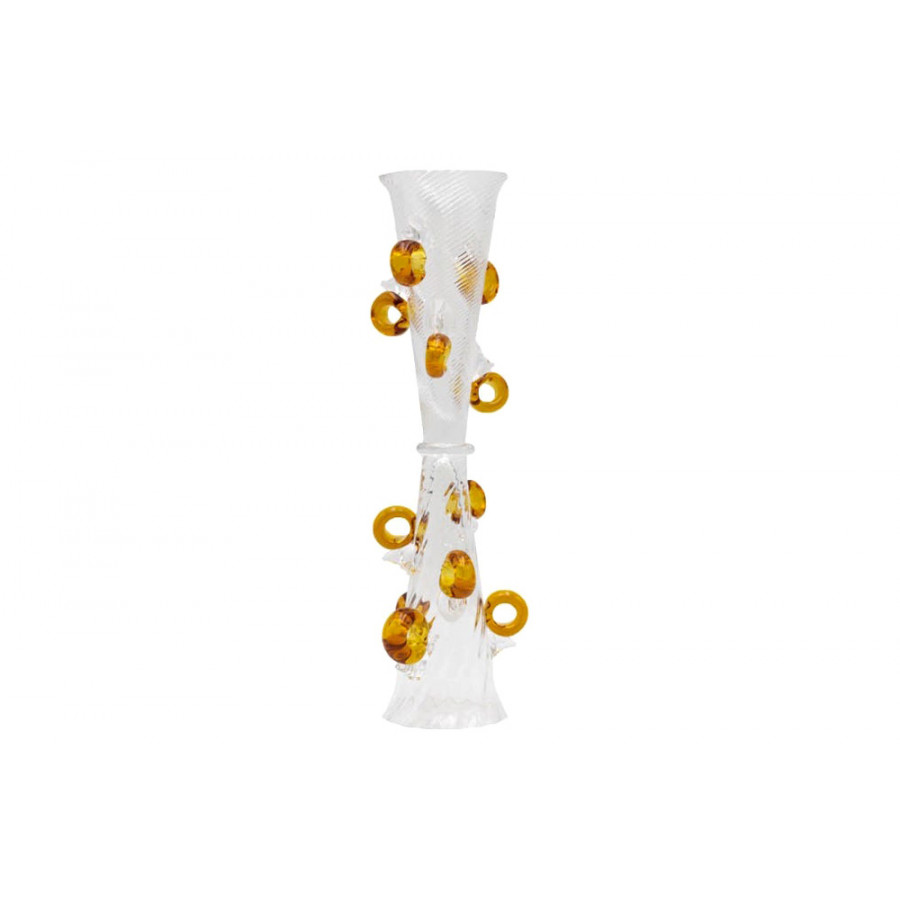 Driade - Bing Vase in Transparent/Amber