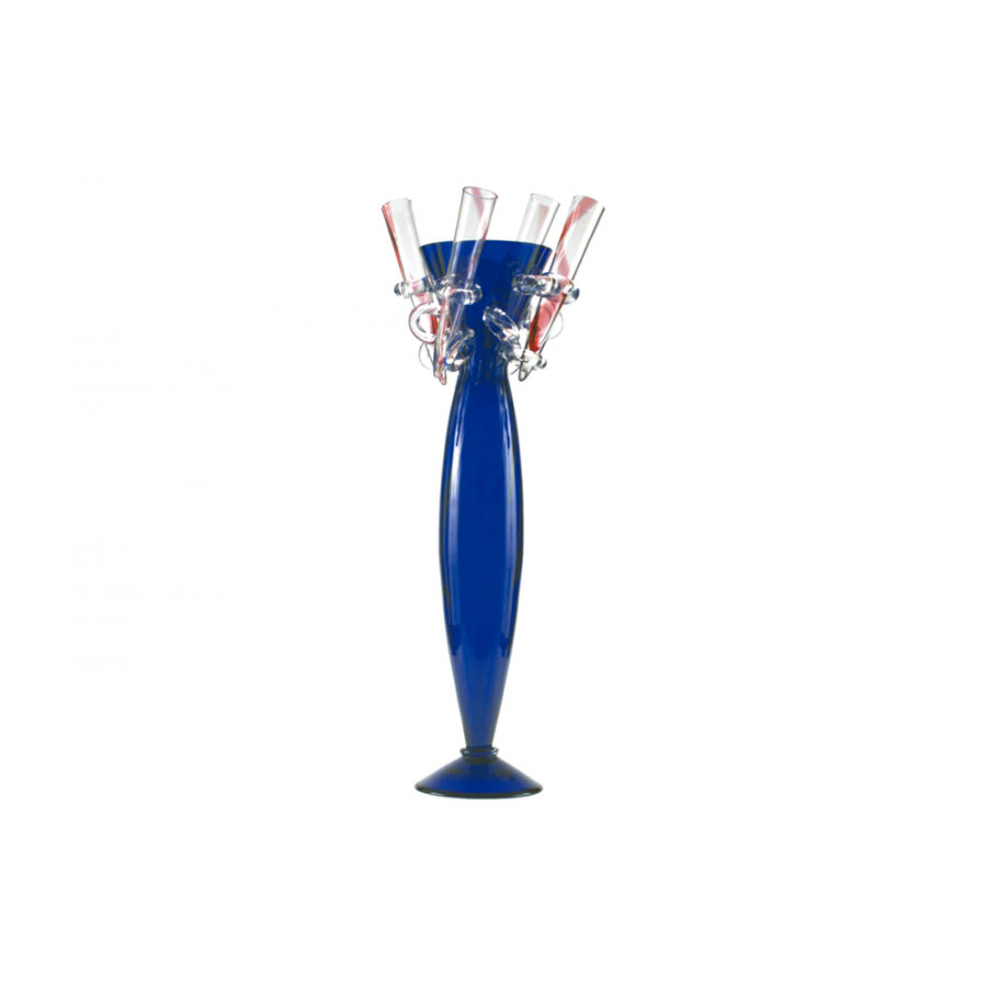 Driade - Amarillide Vase in Transparent/Blue