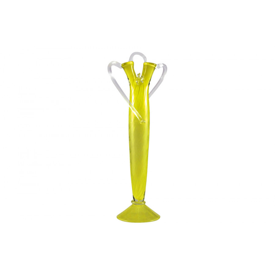 Driade - Argencourt Vase in Transparent/Yellow