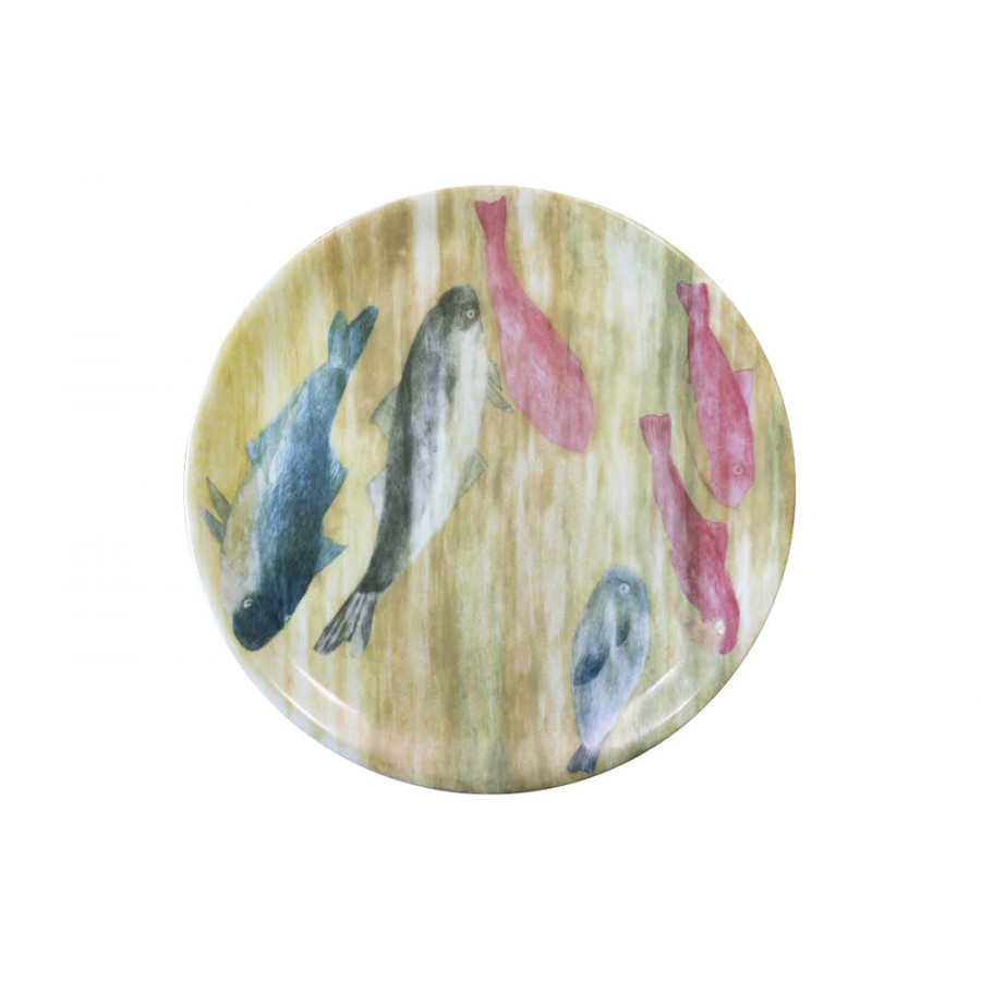 Driade The White Snow Kingyo Serving Plate - Beige/Pink