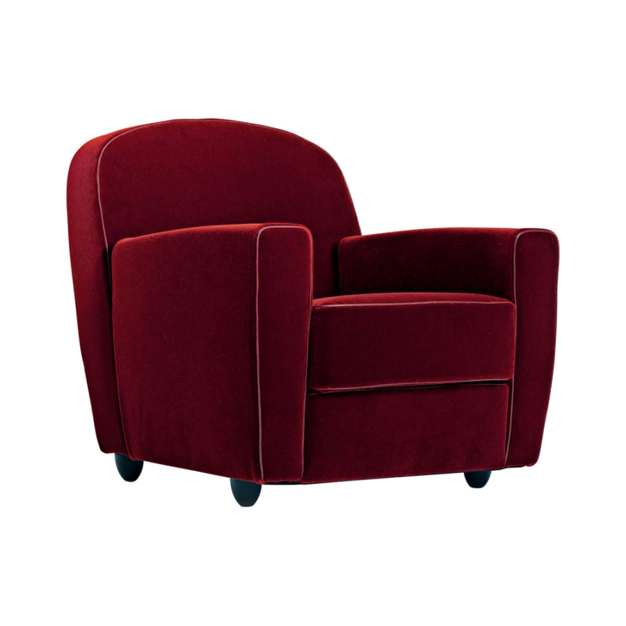 Driade - Vigilius Solid Armchair in Red